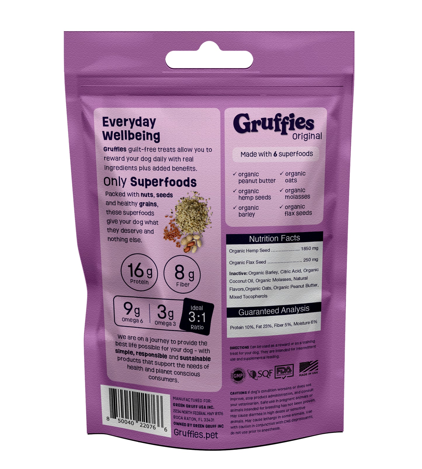 Gruffies - Original - 1   6 oz  bag