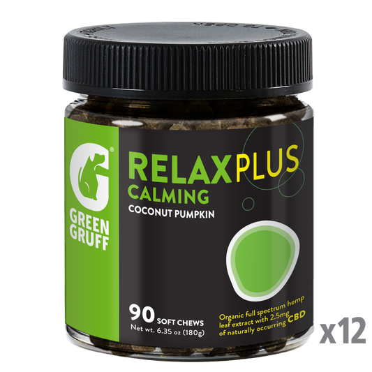 Green Gruff - Relax Plus CBD - 12 Jars