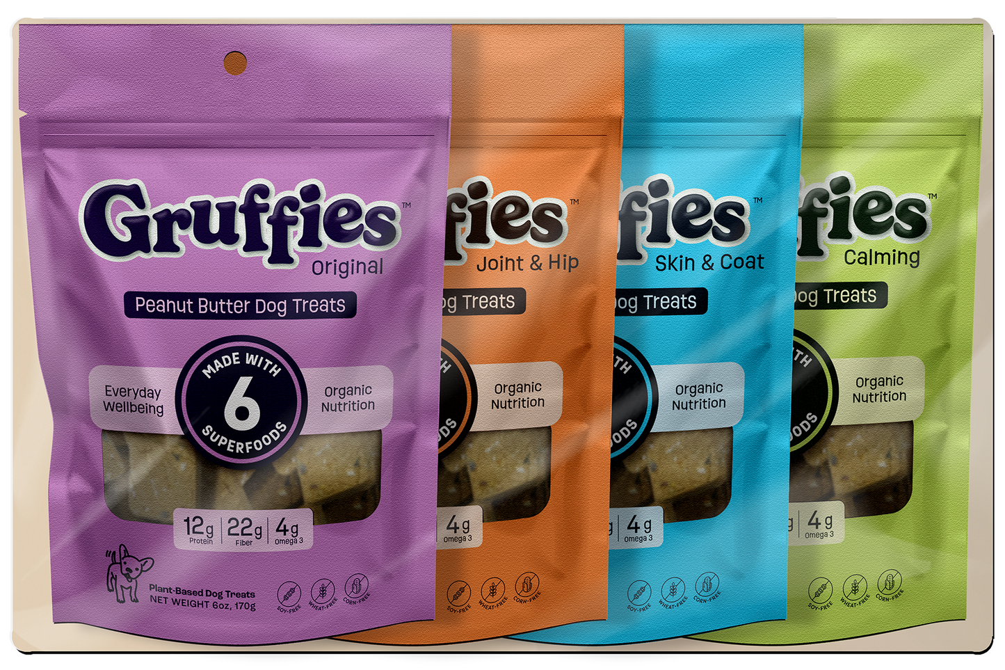 Gruffies Mixed Case Pack of 12