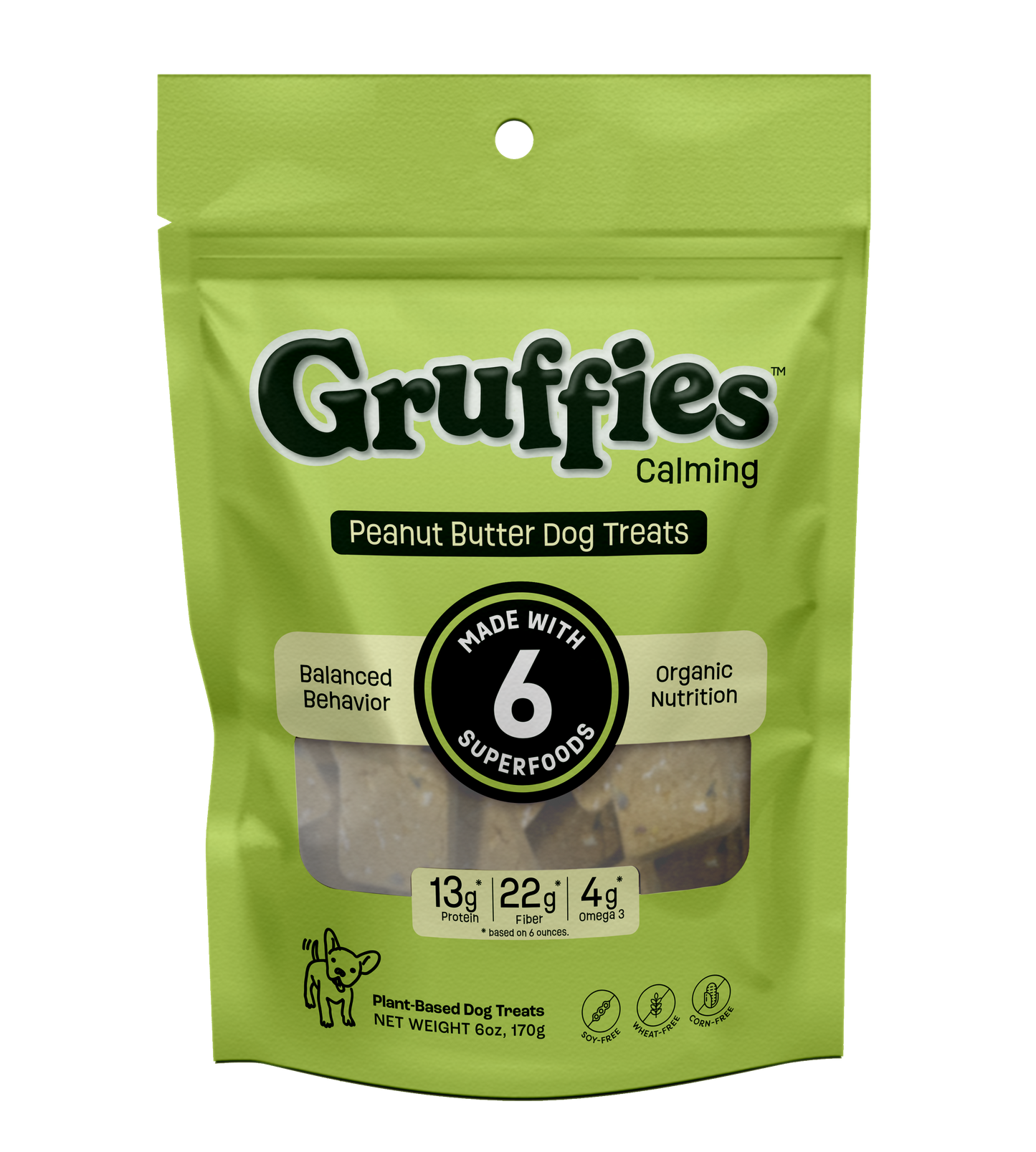 Gruffies - Calming - 1   6 oz  bags