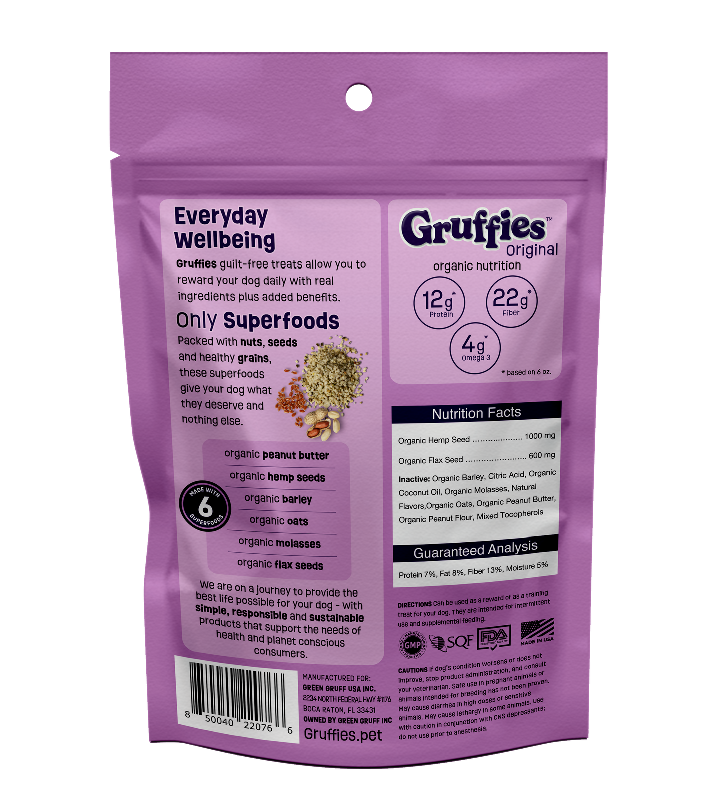 Gruffies - Original - 12  6 oz  bags